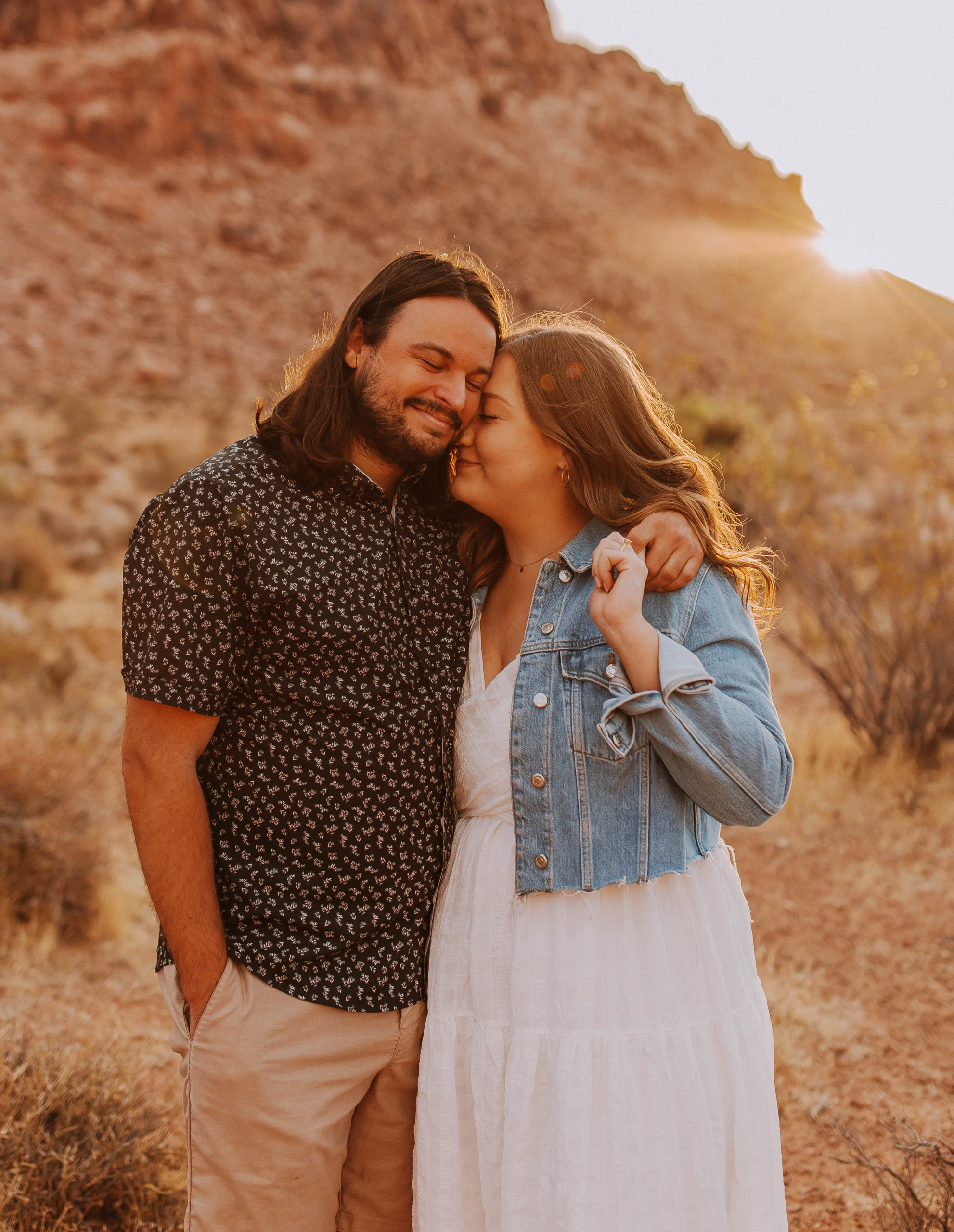 Red Rock Canyon Couples Photos